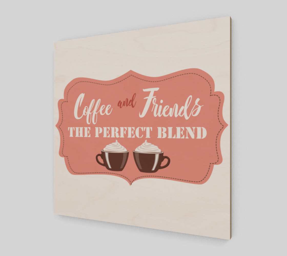 Aperçu de Coffee Friends Art Print #2