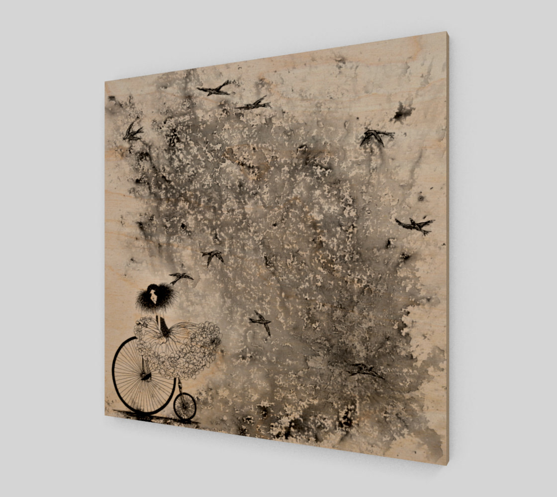 Penelope in the Chaos print - largest 12x12 preview #1
