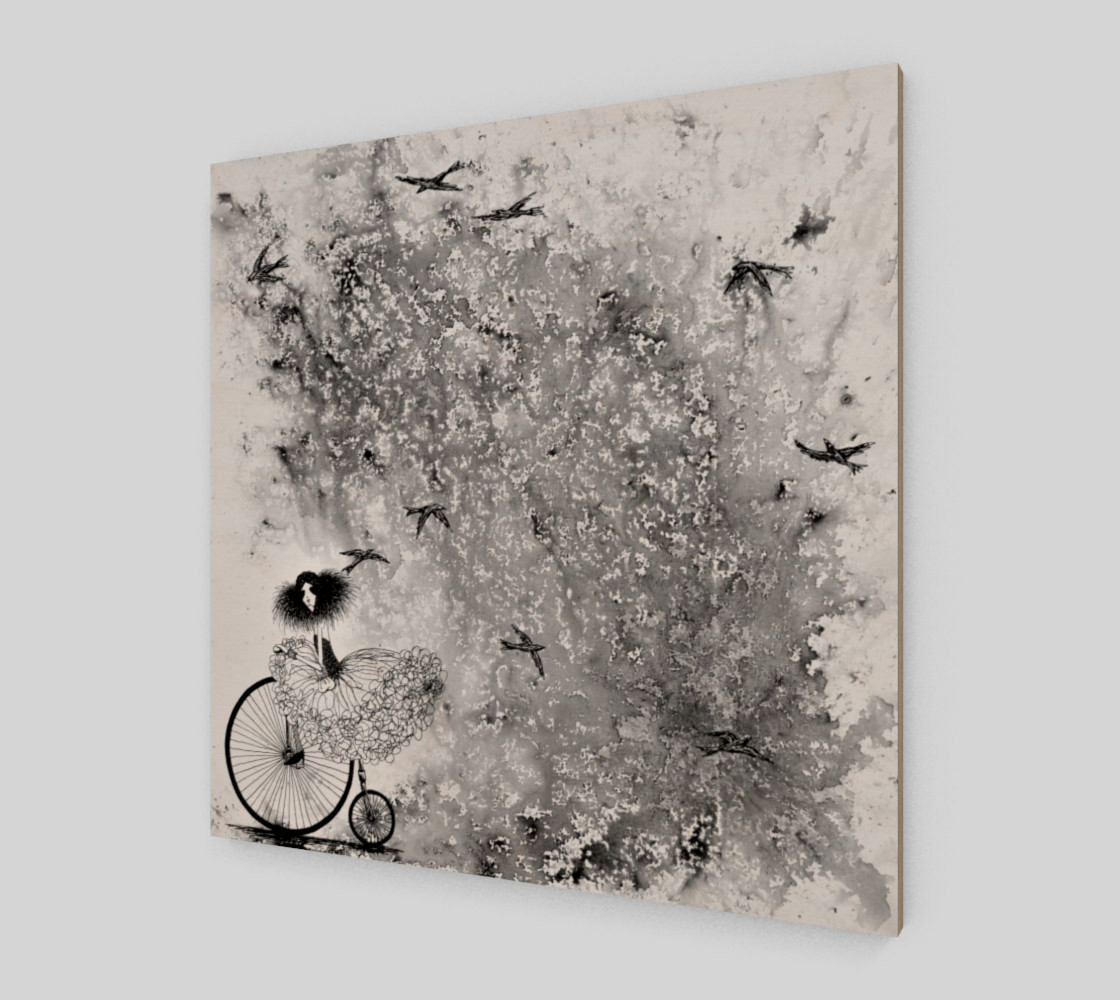 Penelope in the Chaos print - largest 12x12 preview #2