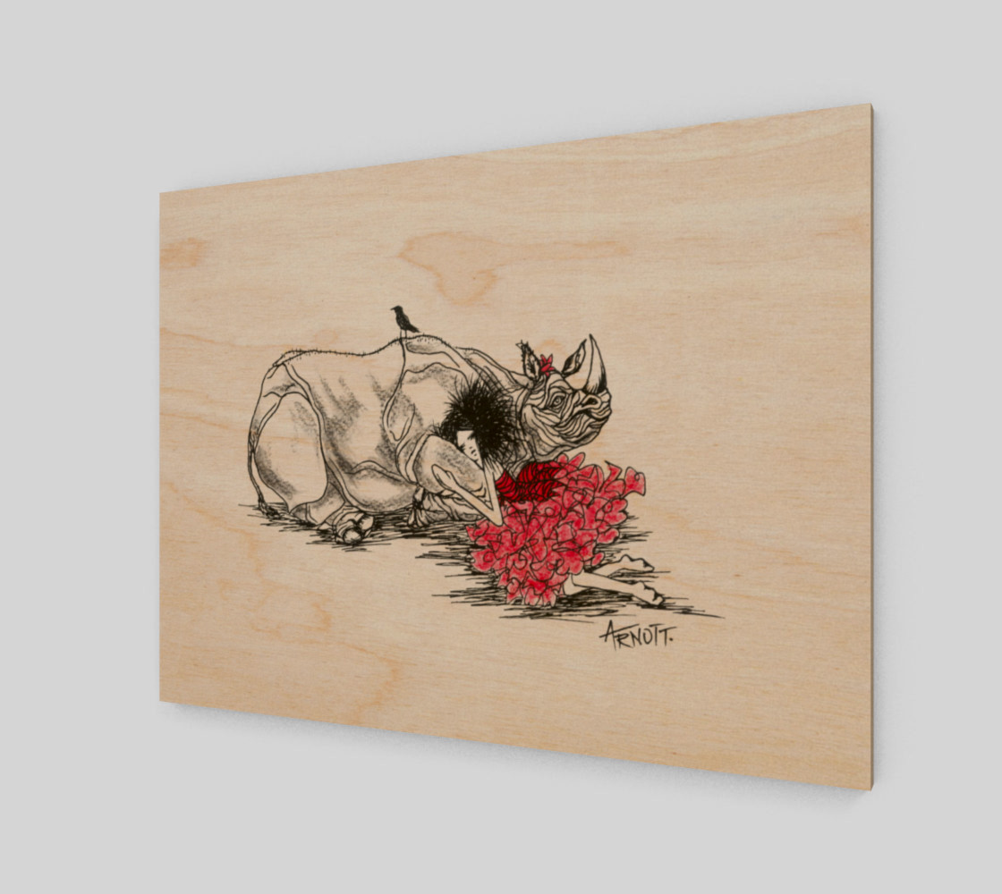 Aperçu de Red Rhino print #1