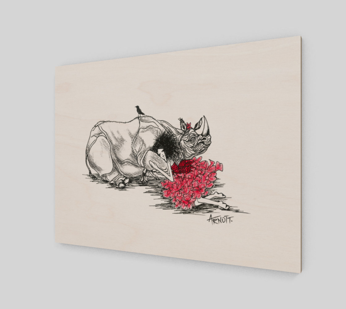 Aperçu de Red Rhino print #2