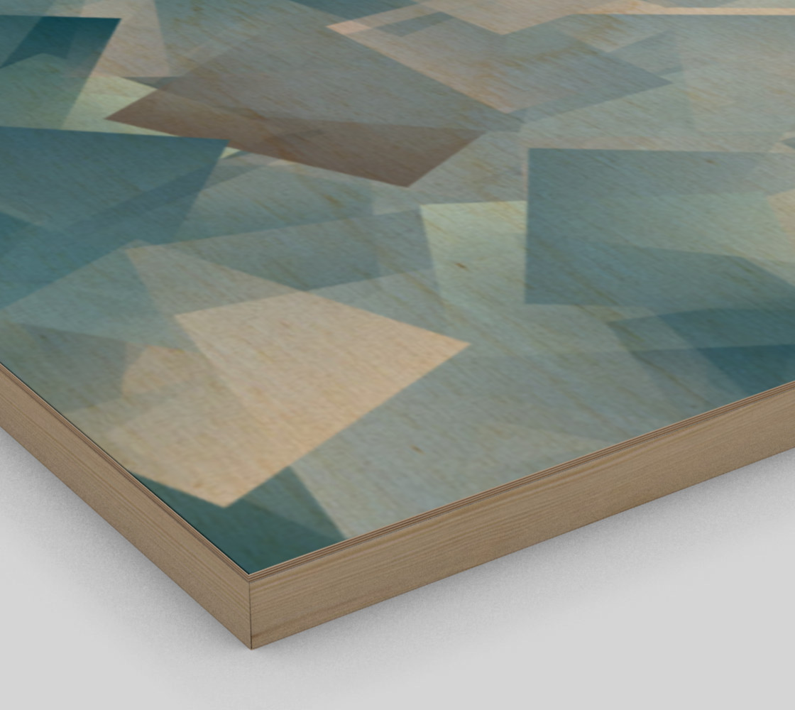 Muted Blues In Cubes preview #3