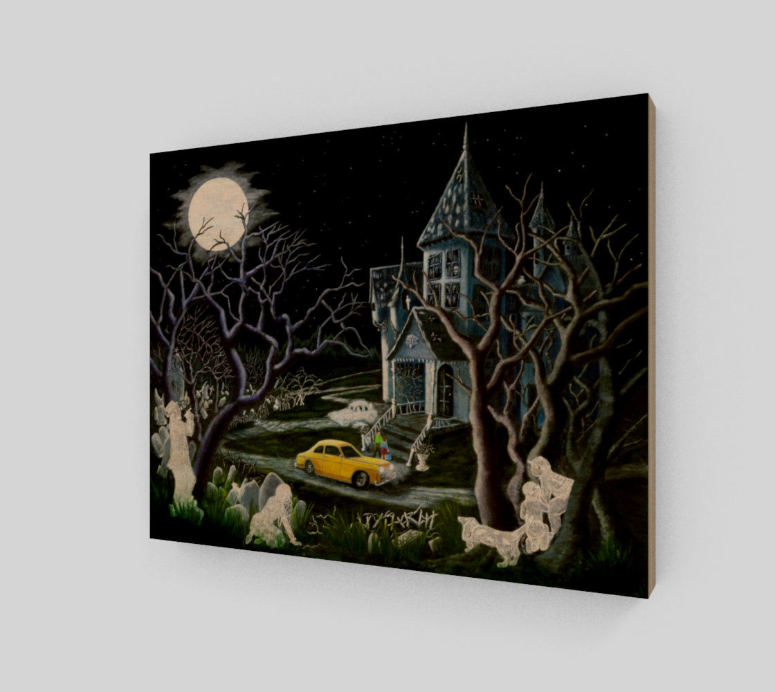 8 x 10 Haunted Inheritance wrapped canvas preview #1