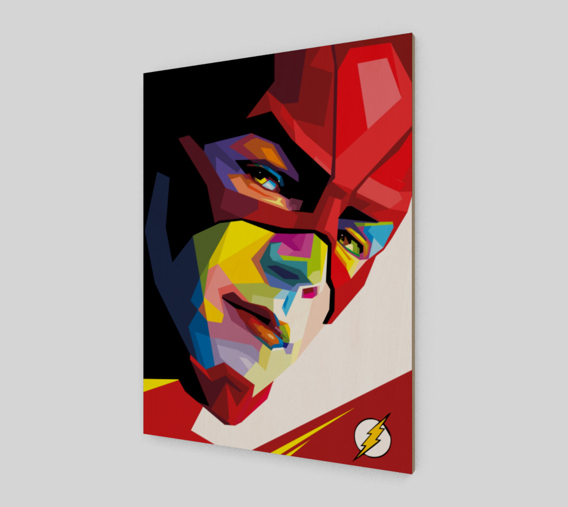 colorful pop art the flash  preview #2