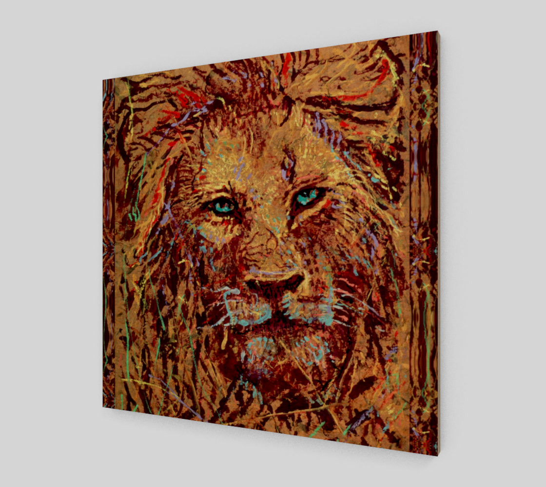 King Leo Close-up Fashion-Match / Virtual-Frame-In-Print preview #1
