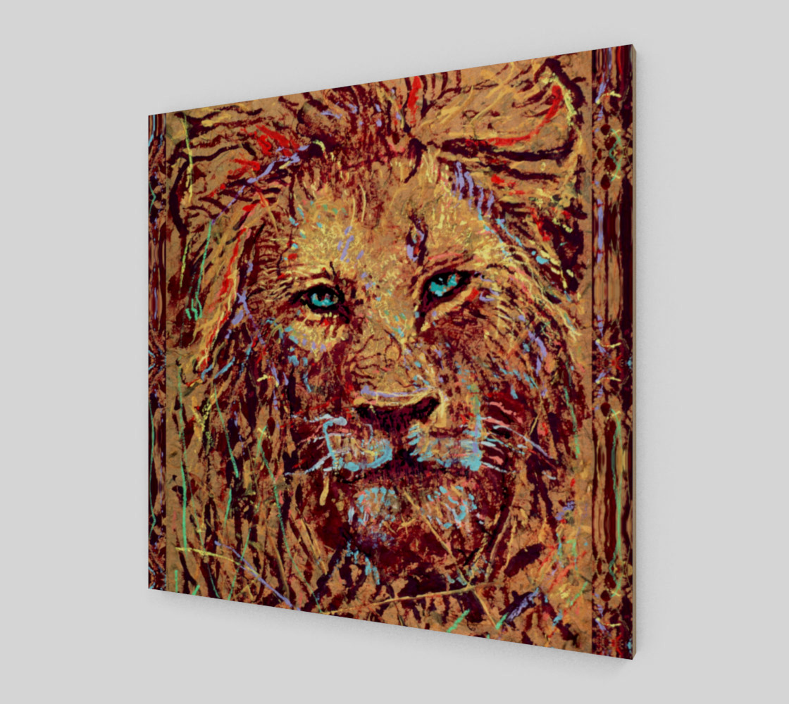 King Leo Close-up Fashion-Match / Virtual-Frame-In-Print preview #2
