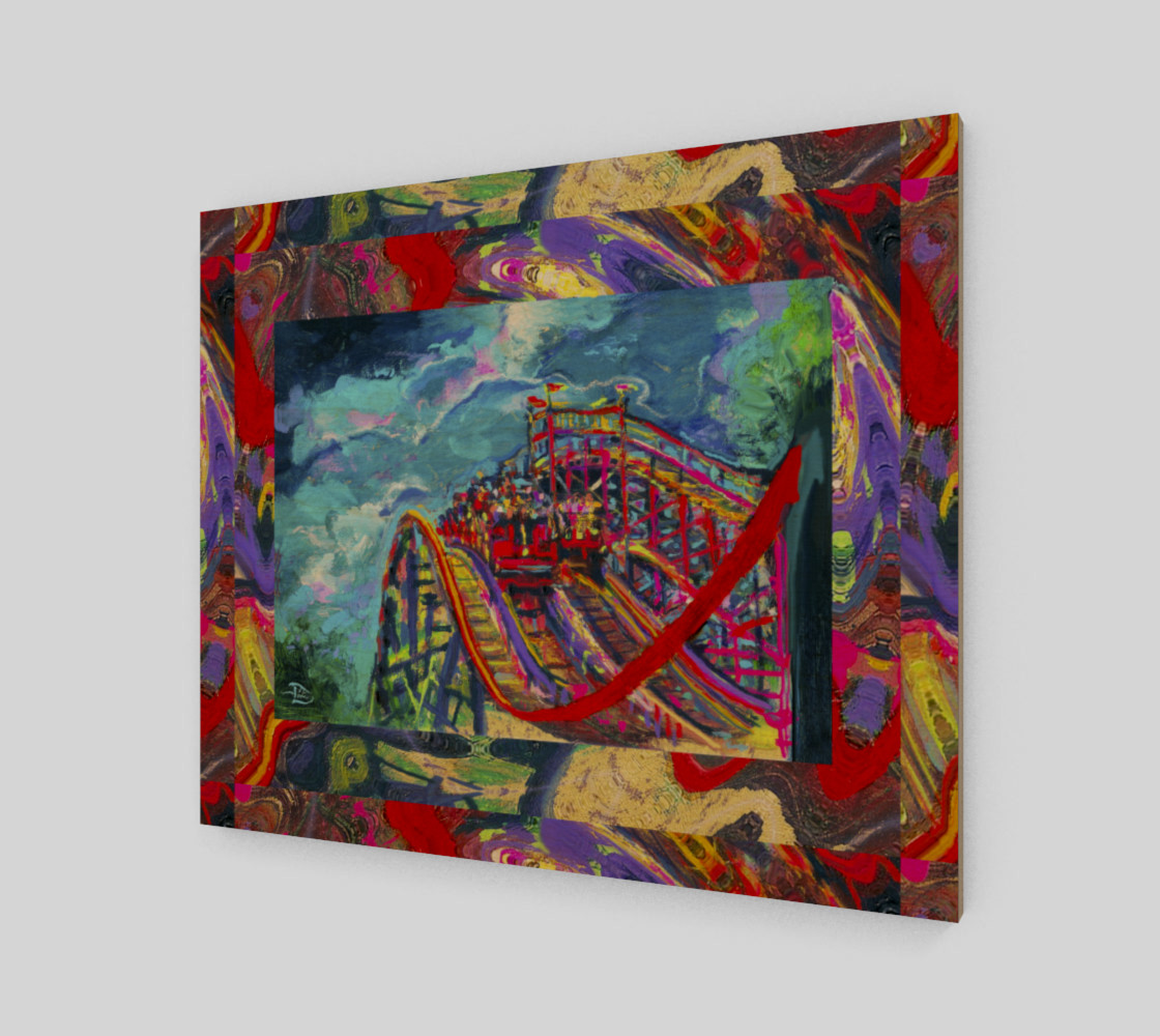 Roller Coaster Circus Fashion-Match / Virtual-Frame-In-Print preview #1