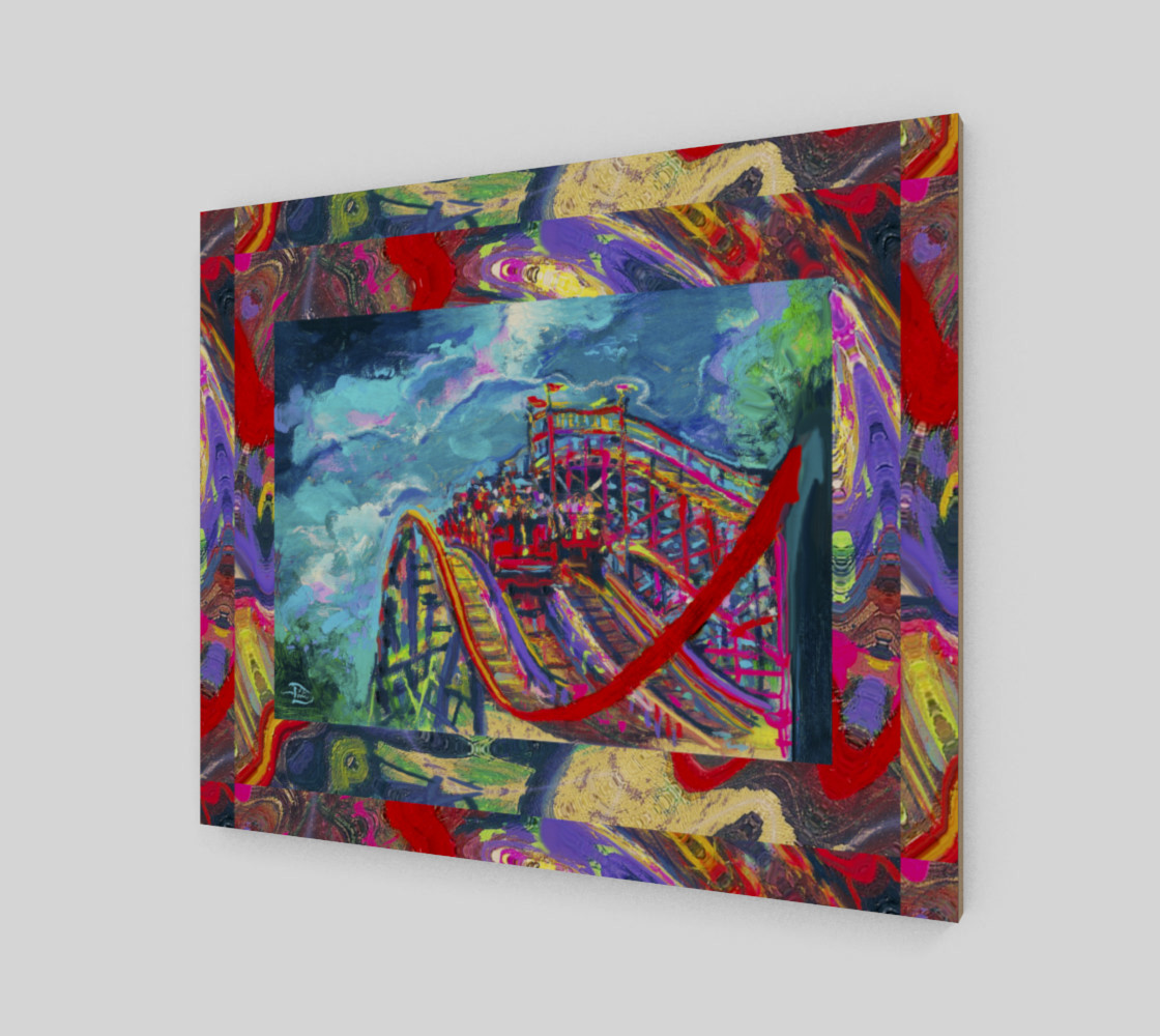 Roller Coaster Circus Fashion-Match / Virtual-Frame-In-Print preview #2