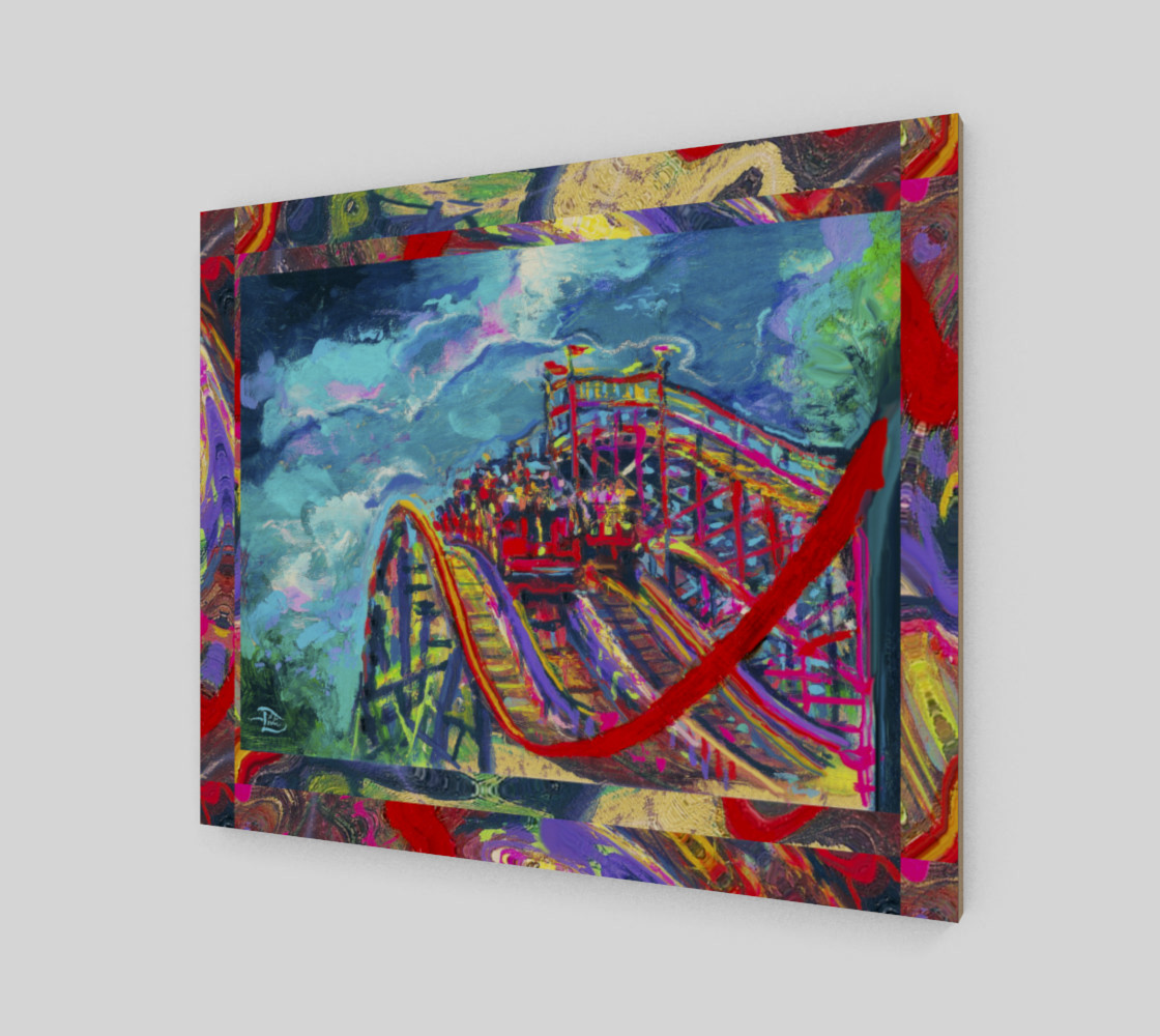 Roller Coaster Circus Fashion-Match / Virtual-Frame-in-Print preview #2