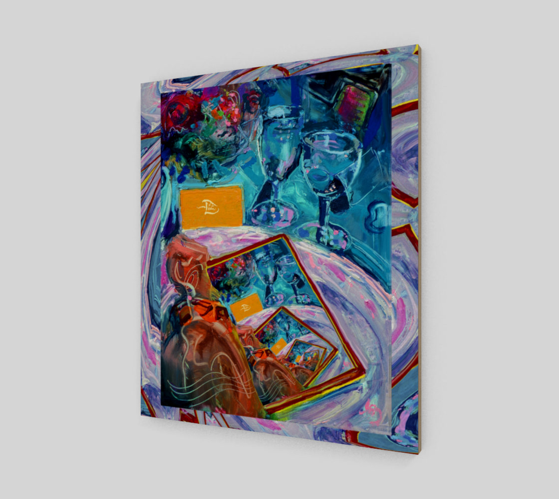 Infinity Invitation Fashion-Match Wall Art Print preview #2