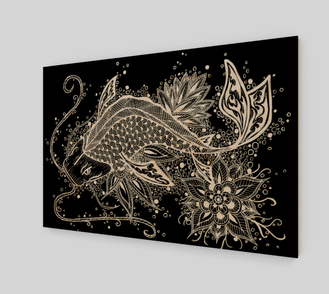 Zen Koi Lineart preview #1
