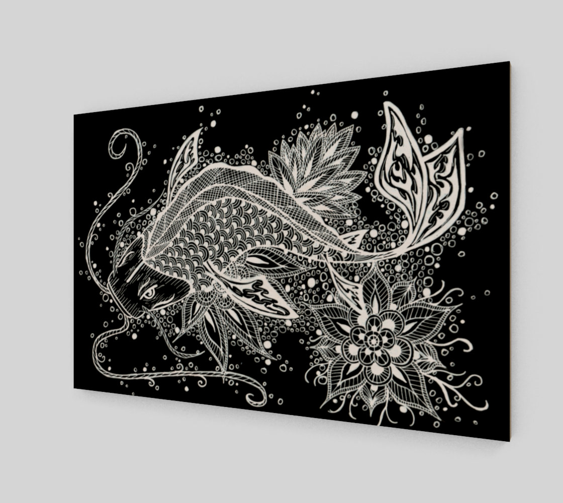 Zen Koi Lineart preview #2