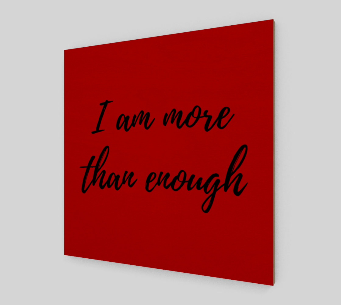 I am more than enough on Canvas preview #1