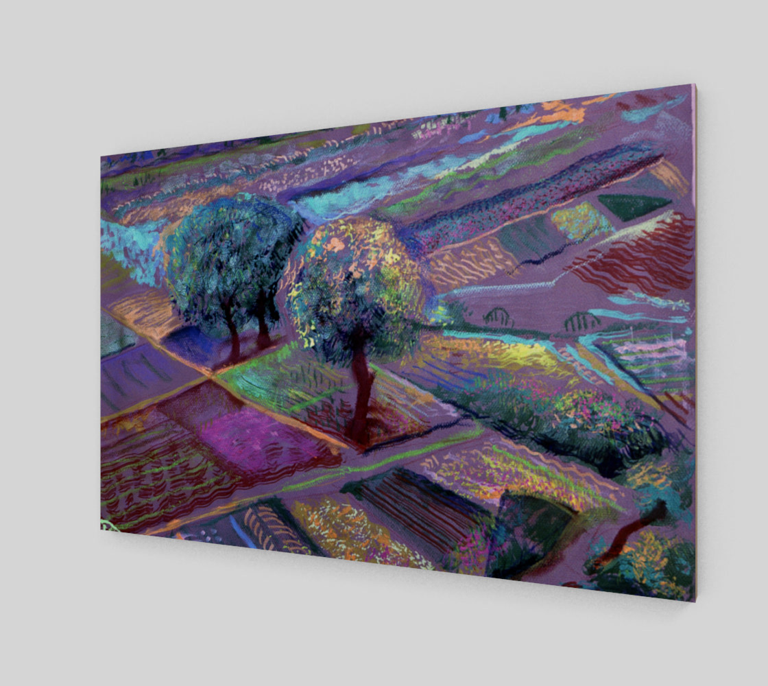 Tuscany Harvest Fashion-Match Art Print preview #2