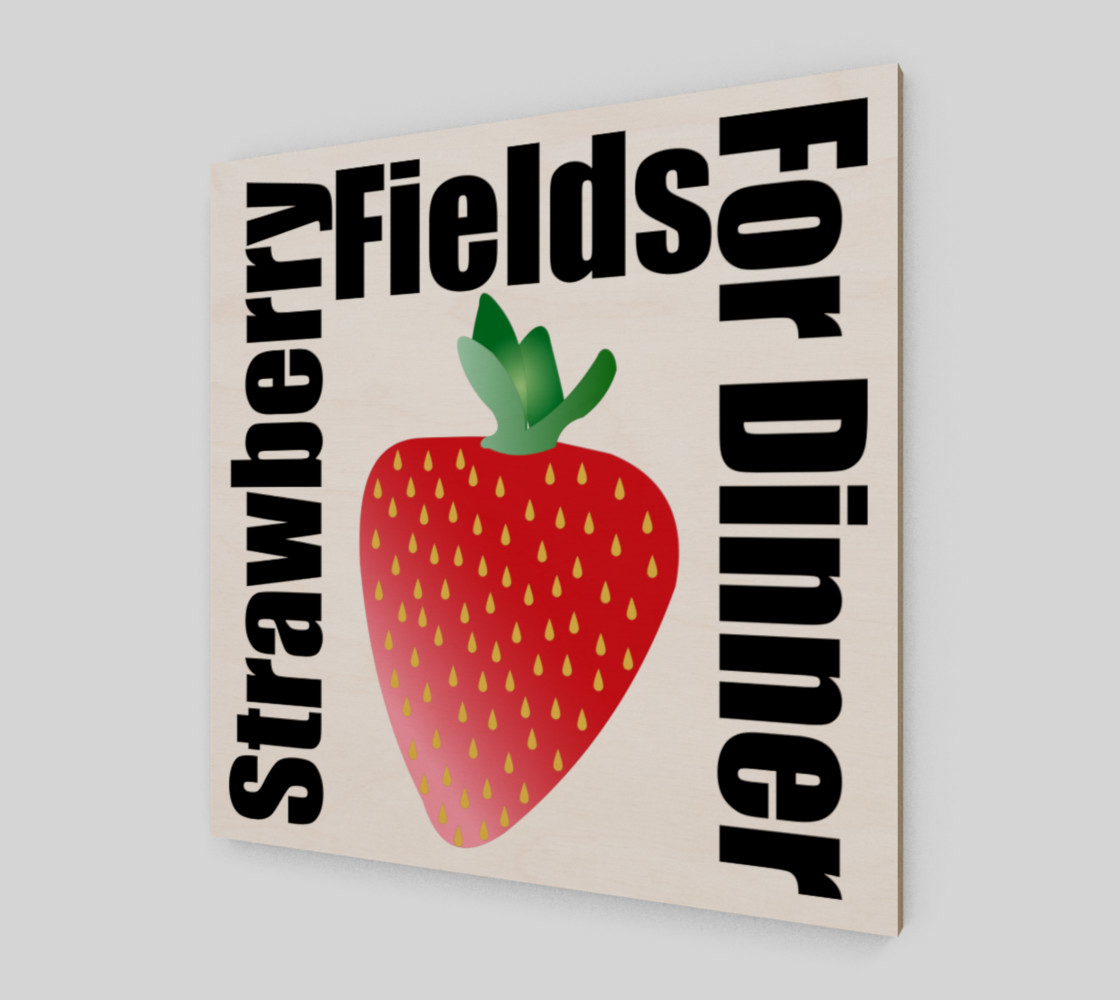 Strawberry Fruit Wall Art 190120G preview #2