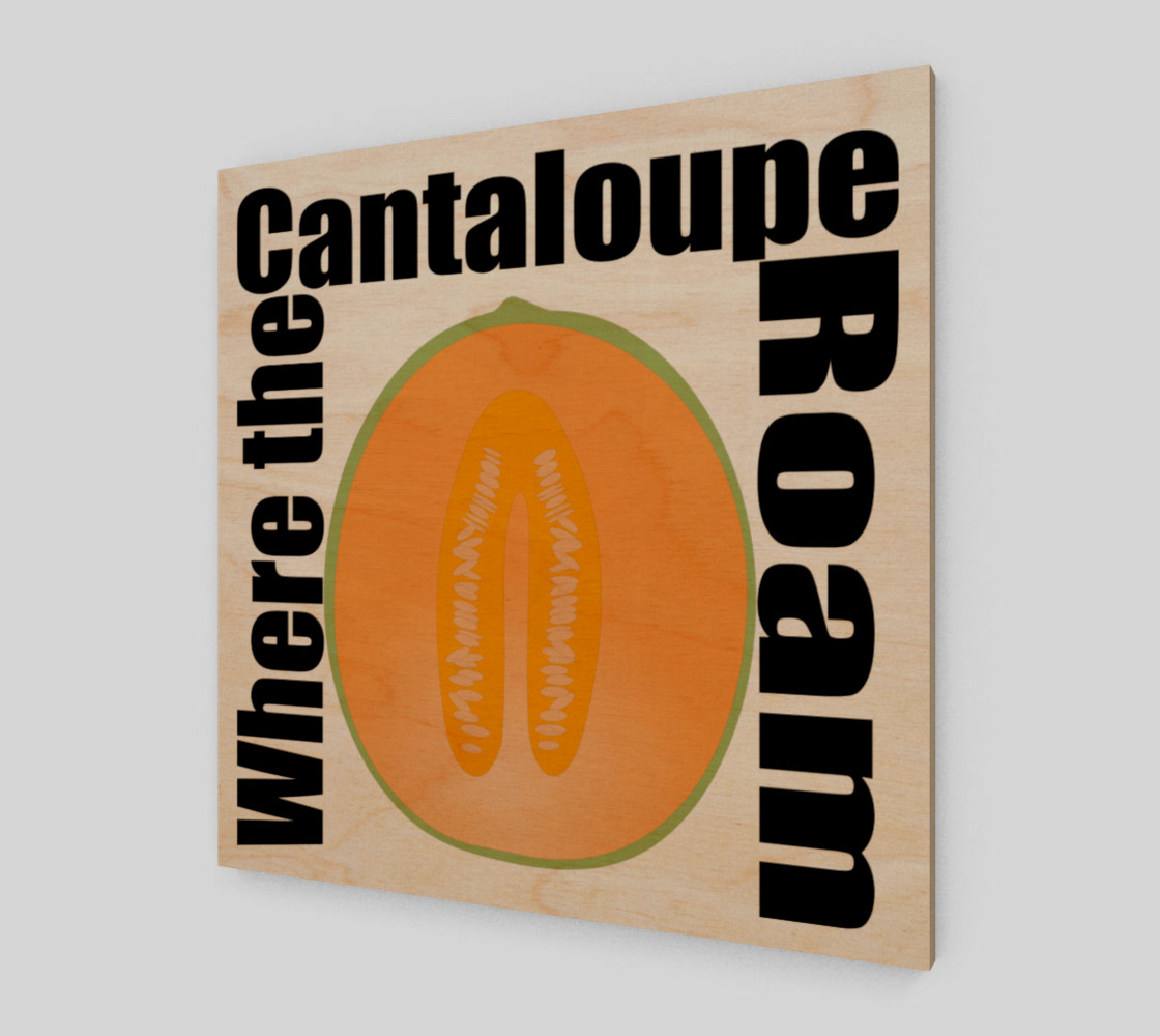 Cantaloupe Fruit Wall Art 190120C preview #1