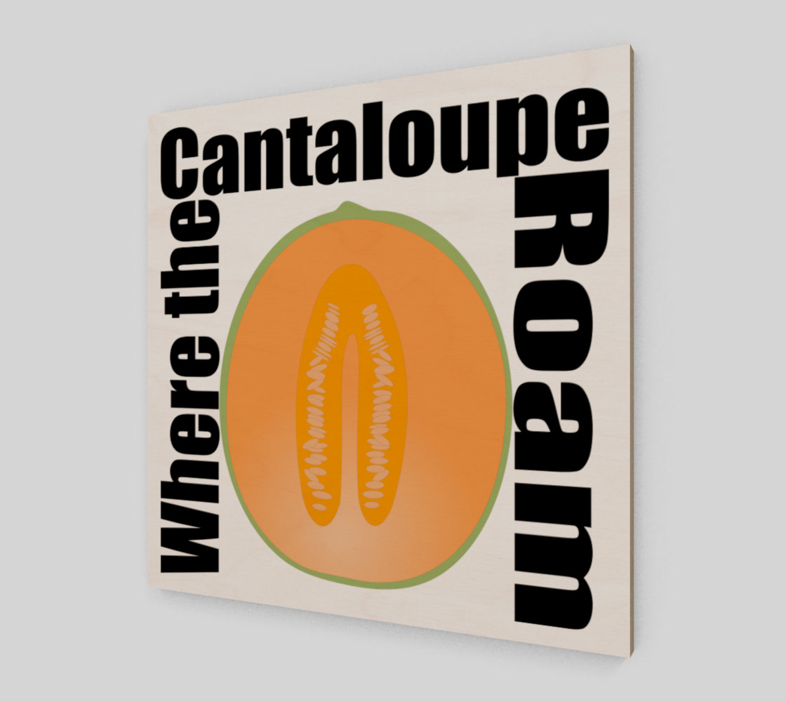 Cantaloupe Fruit Wall Art 190120C thumbnail #3