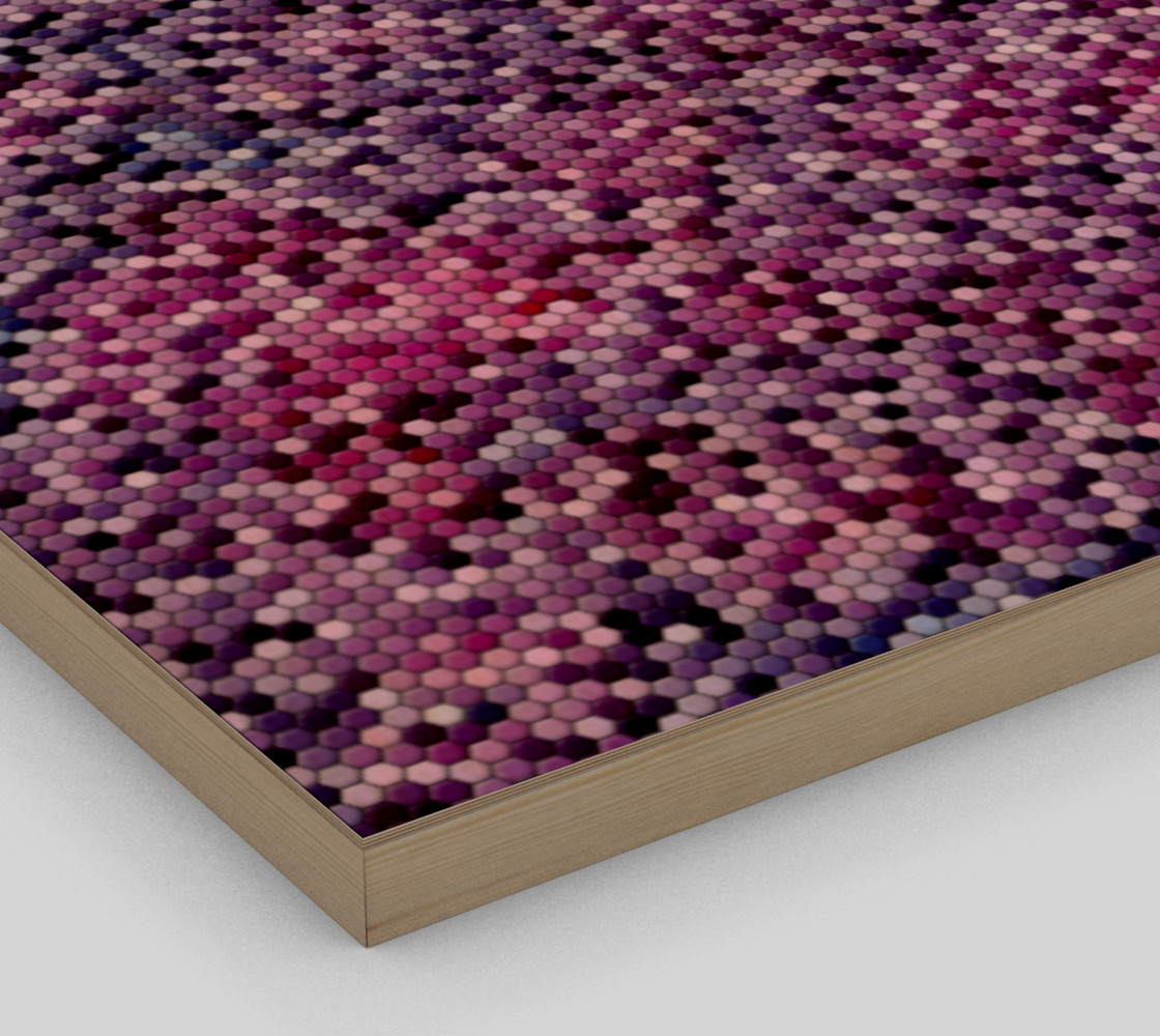 Aperçu de Purple Hexagons #3