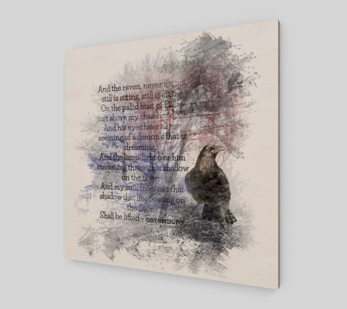 Edgar Allan Poe Poem The Raven preview #2