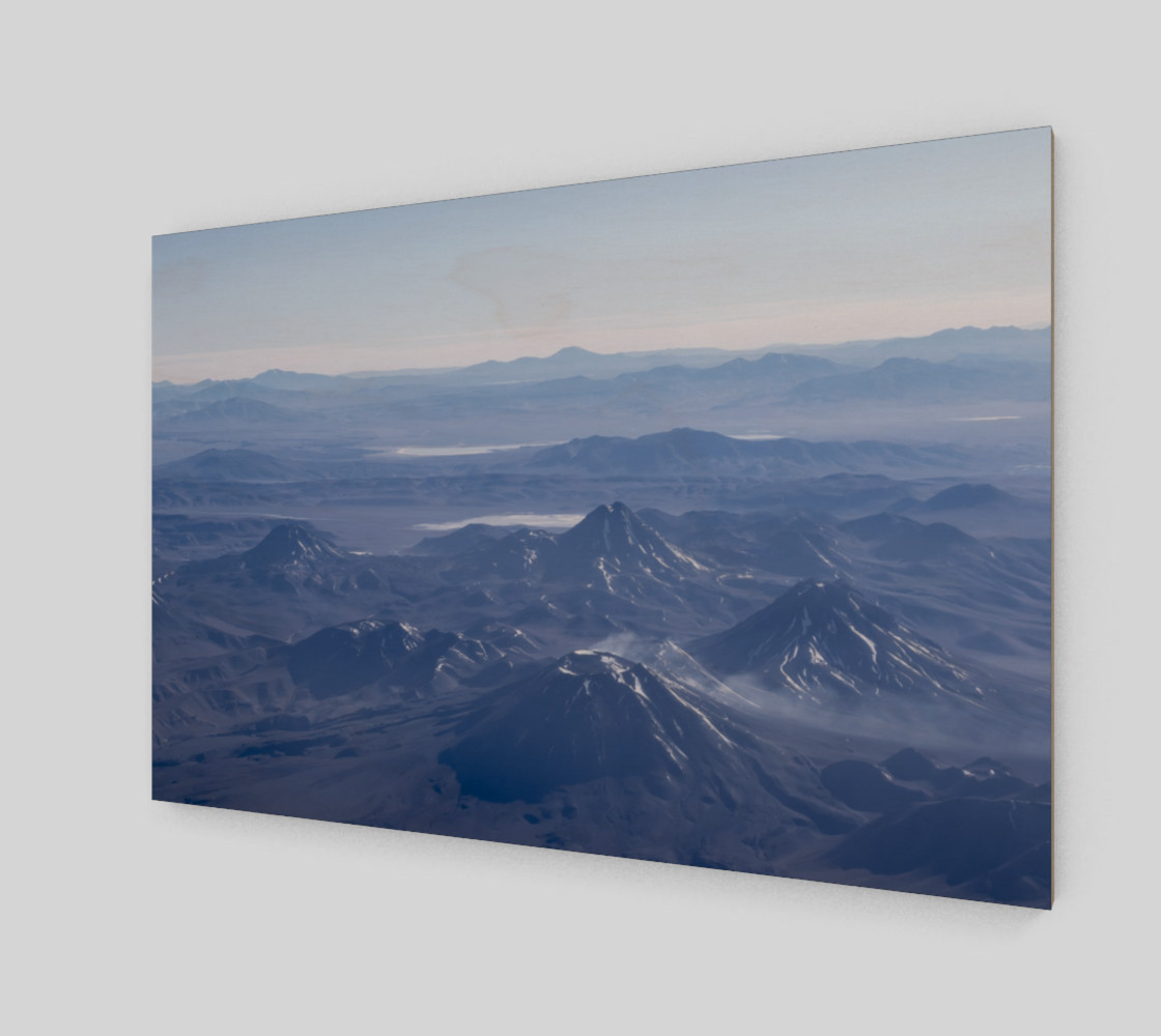 Window Plane View of Andes Mountains preview #2