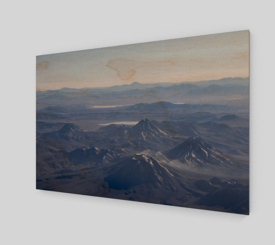Window Plane View of Andes Mountains preview #1