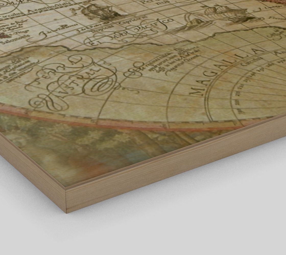 Vintage World Map II preview #3