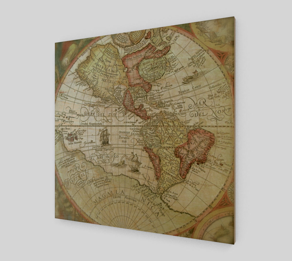Vintage World Map II preview #1