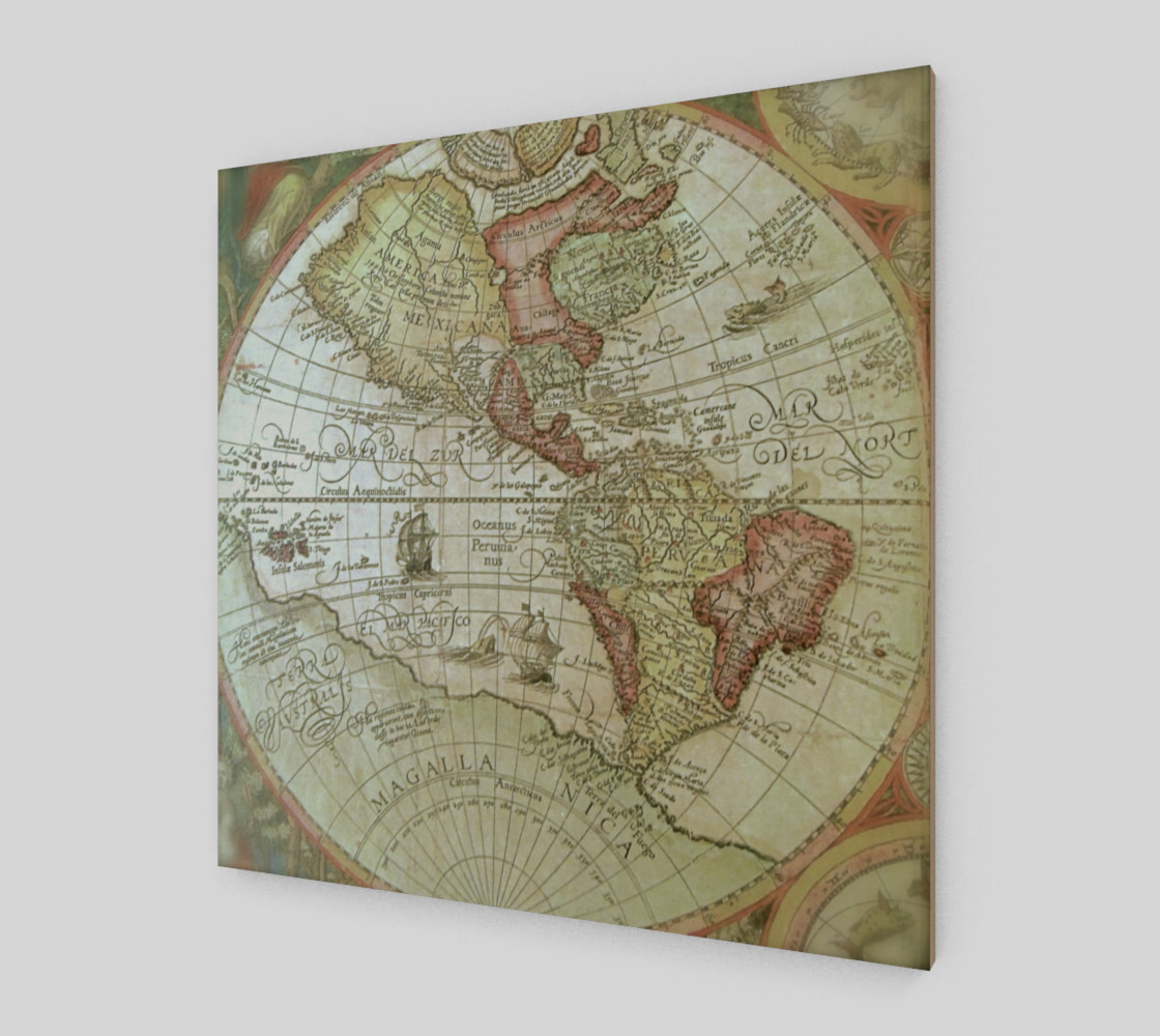 Vintage World Map II preview #2