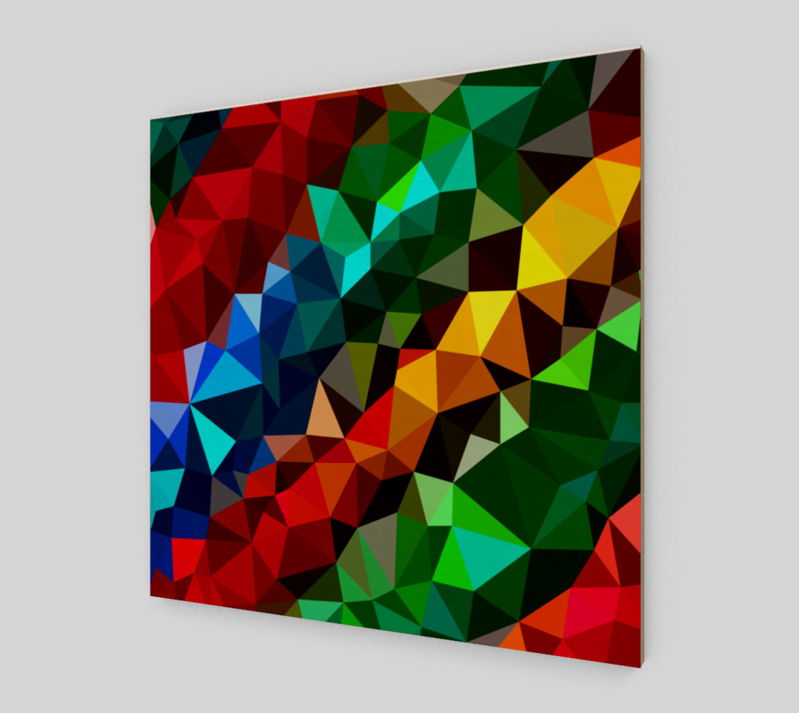 Multi-color abstract geometric preview #2