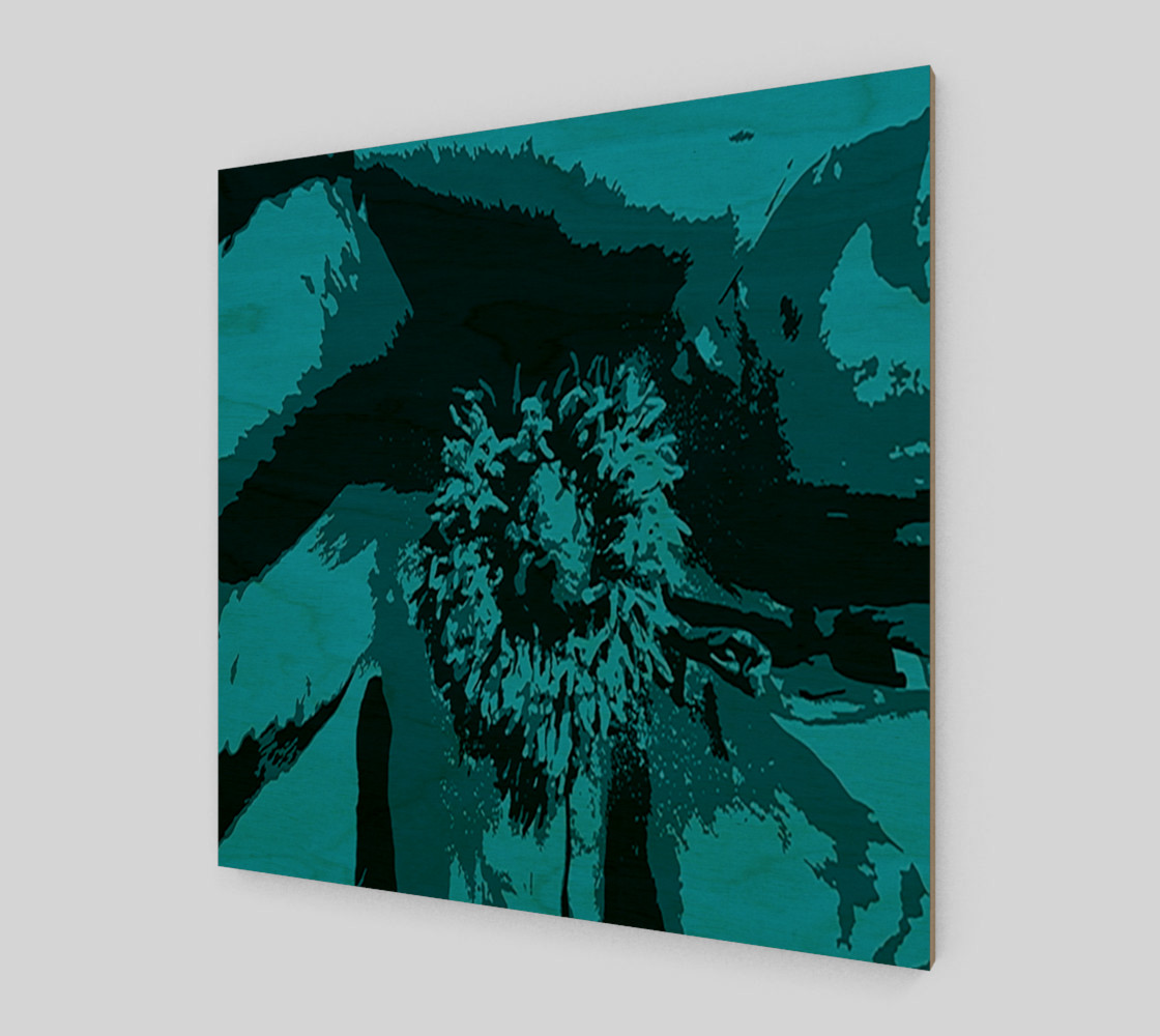 Pretty in Blue Peony Print preview #1