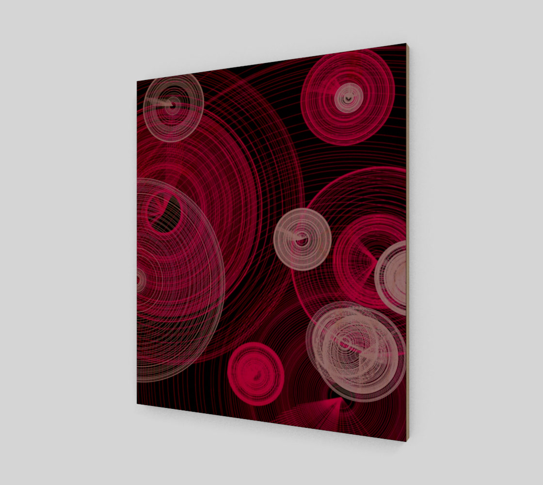 Circles Wall Art 20" x 24" preview #1