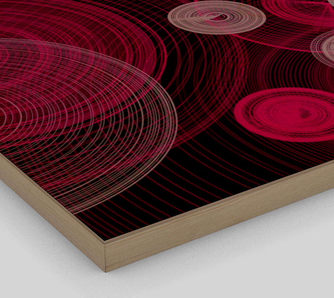 Circles Wall Art 16" x 20" preview #3