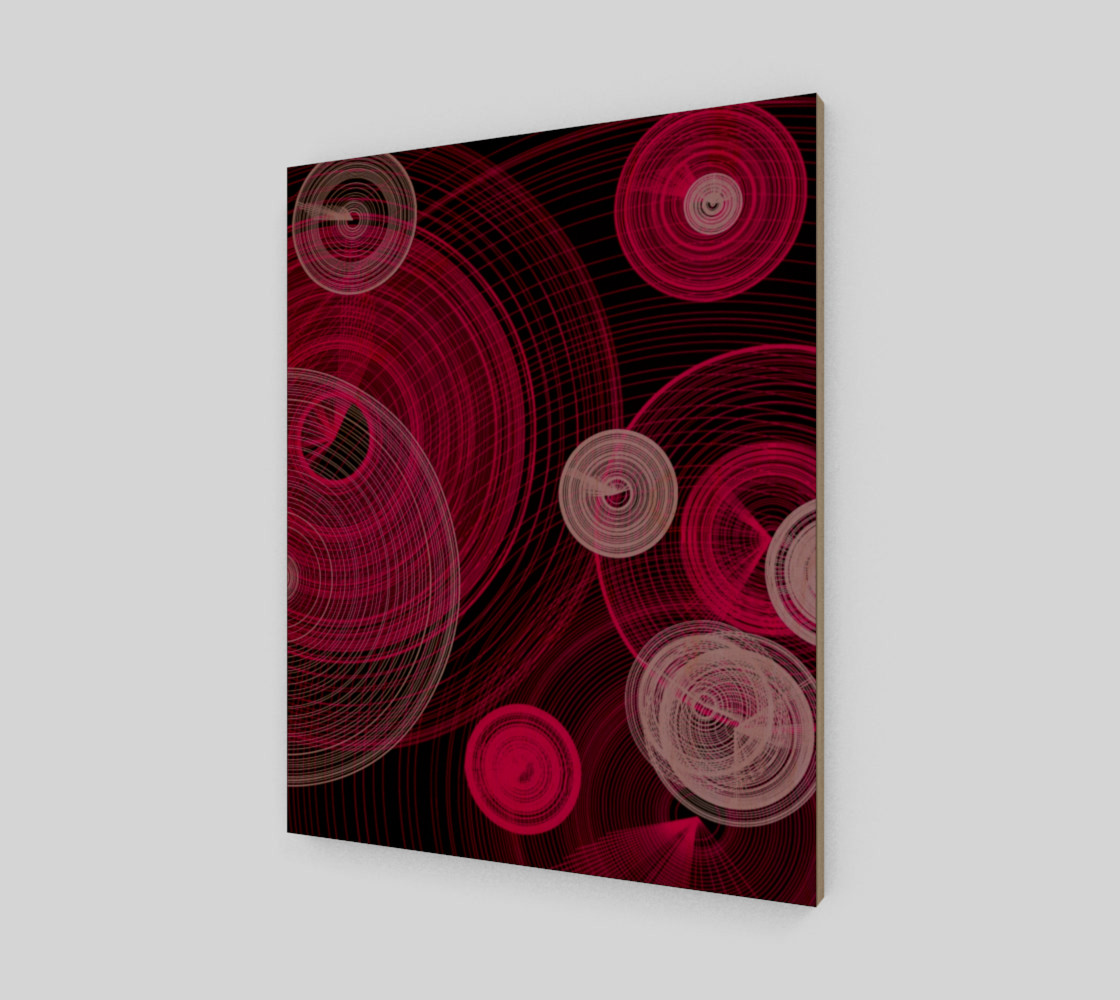 Circles Wall Art 16" x 20" preview #1