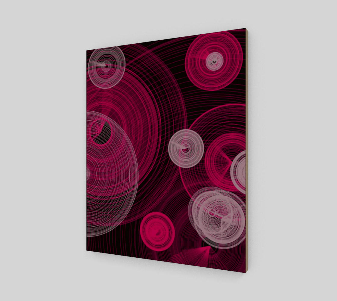 Circles Wall Art 16" x 20" preview #2