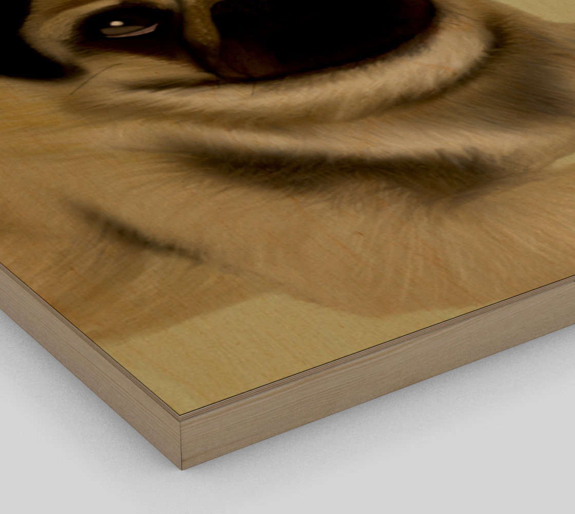 Aperçu de Pug Love Wall Art 16" x 20" #3