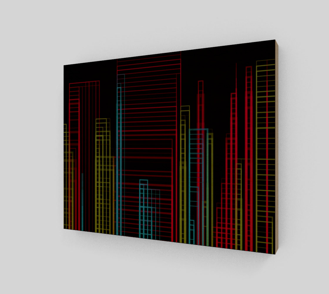 City Slicker Wall Art 10" x 8" 3D preview