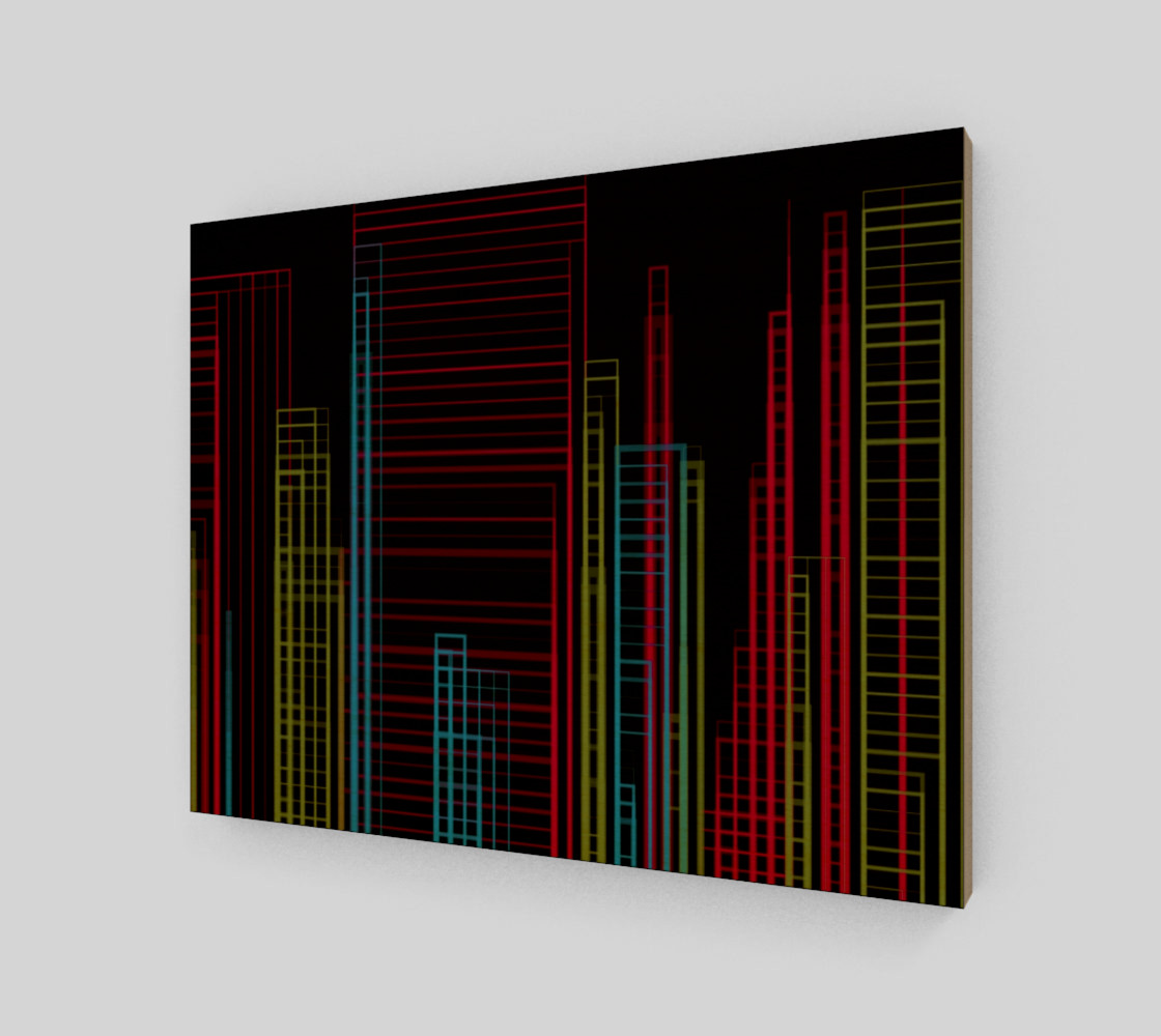 City Slicker Wall Art 14" x 11" 3D preview