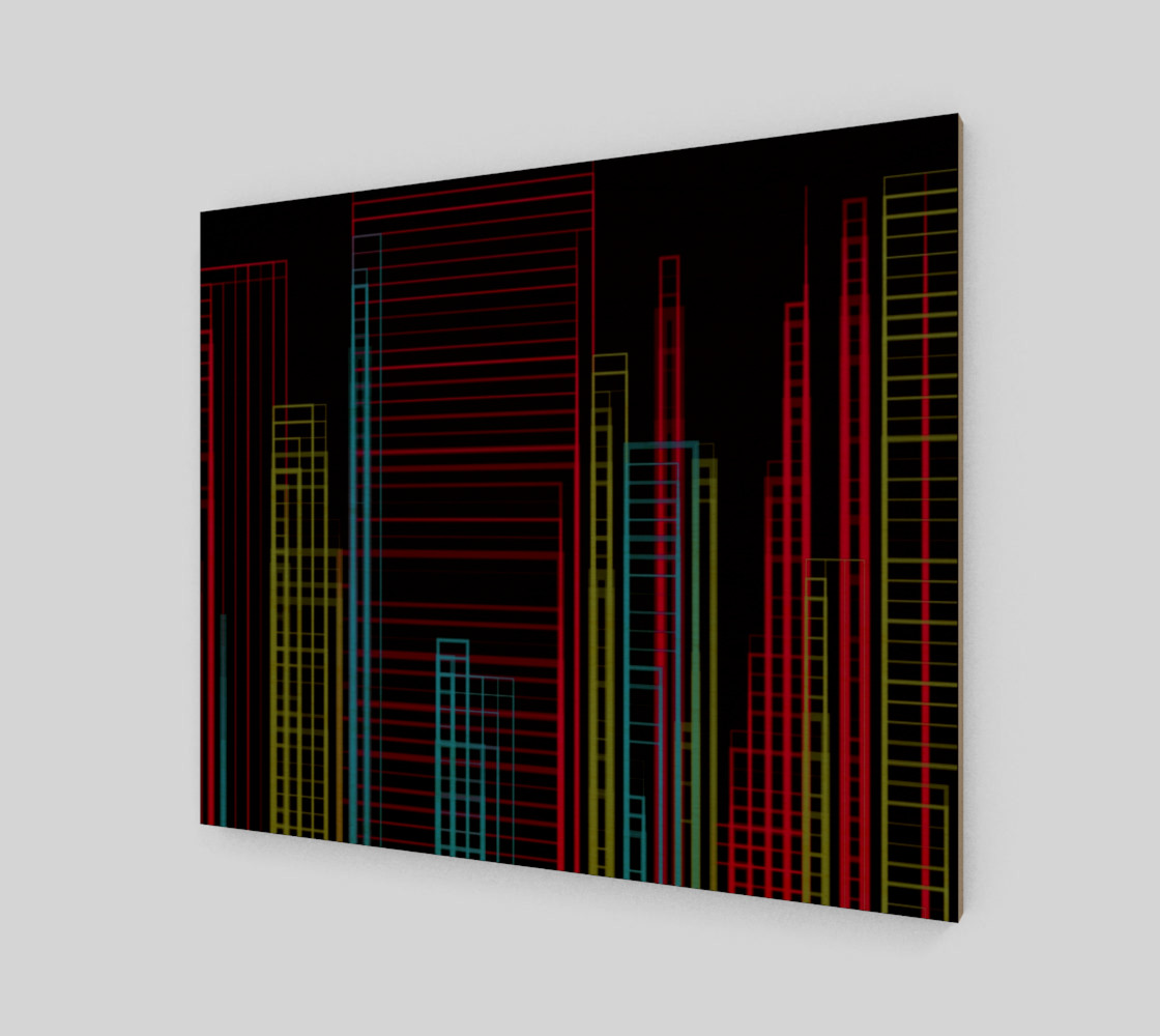 City Slicker Wall Art 24" x 20" 3D preview