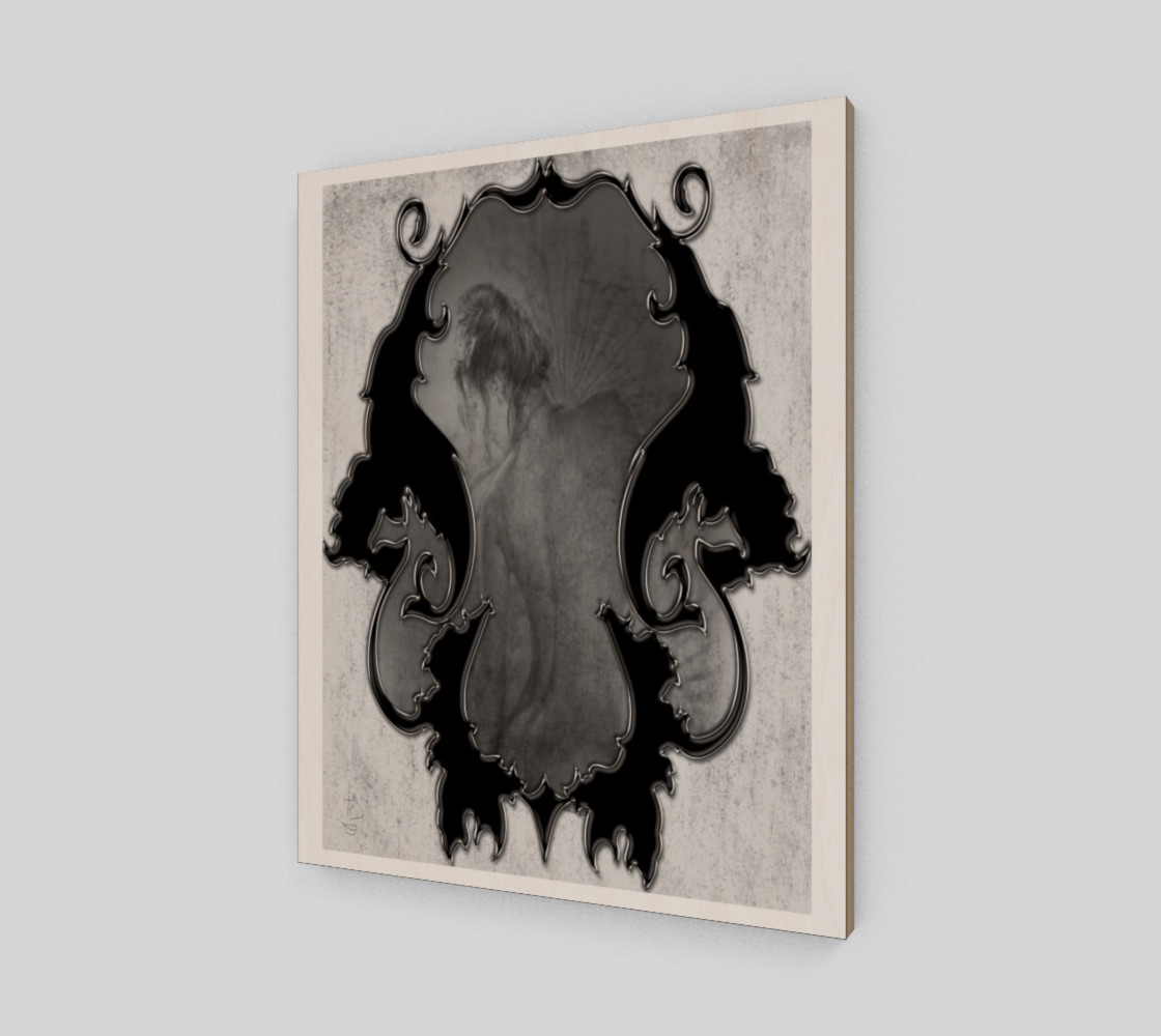 Aperçu de Illusion Fantasy Nude Art Print by Tabz Jones #2