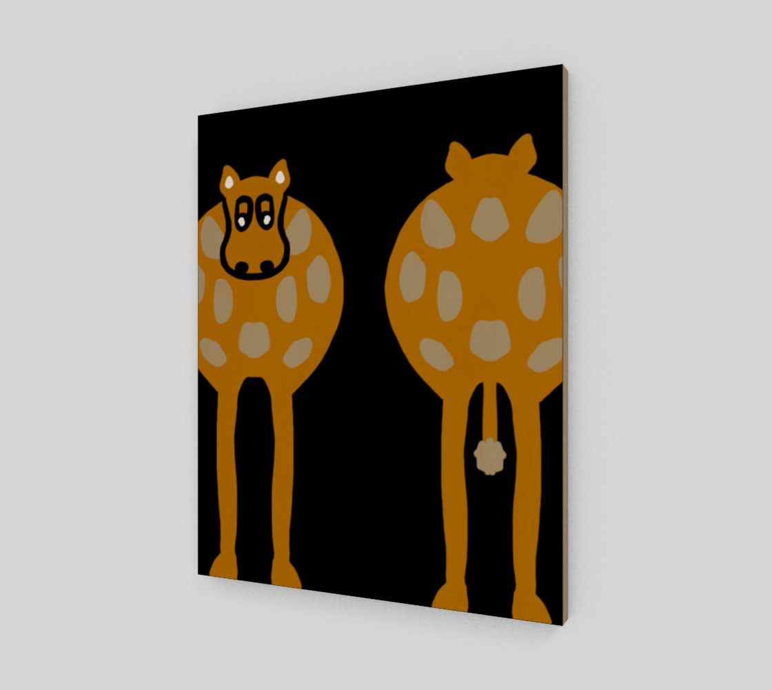Silly Cow Wall Art 16" x 20" preview #2
