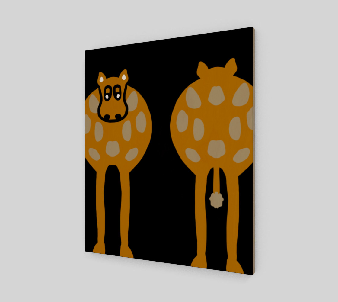 Silly Cow Wall Art 20" x 24" preview #2