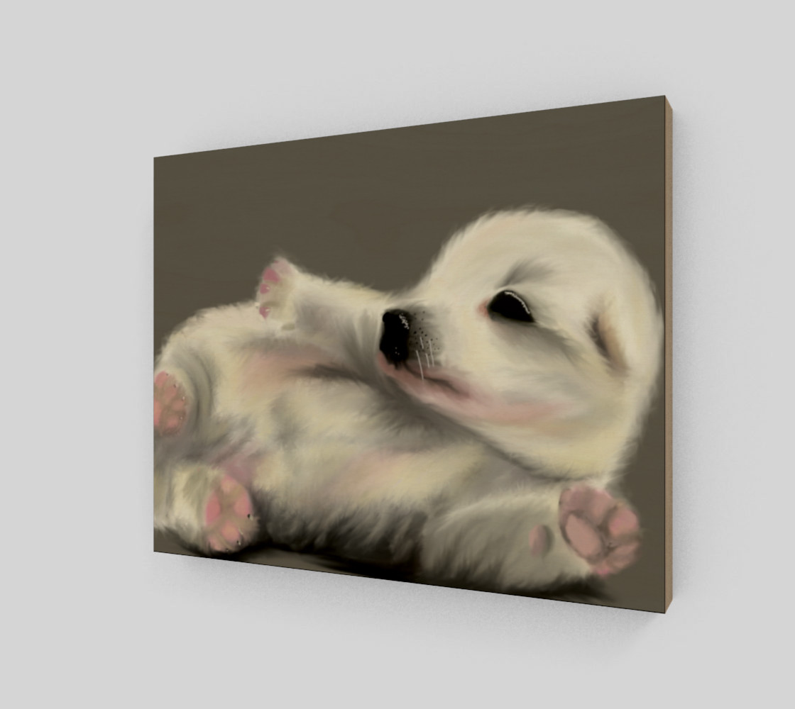 Adorable Puppy Wall Art 10" x 8" thumbnail #3