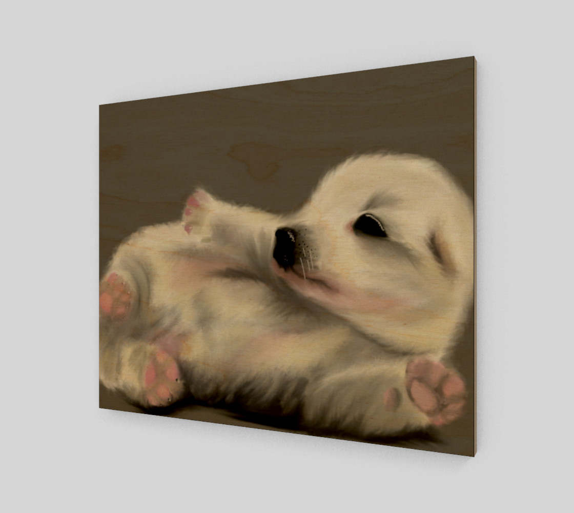 Aperçu de Adorable Puppy Wall Art 24" x 20" #1