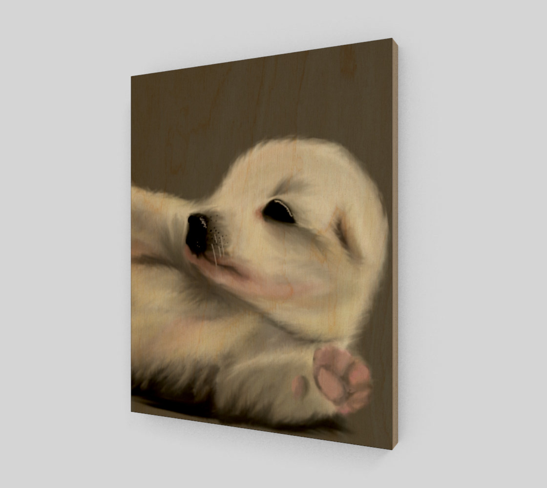 Adorable Puppy Wall Art 11" x 14" thumbnail #2