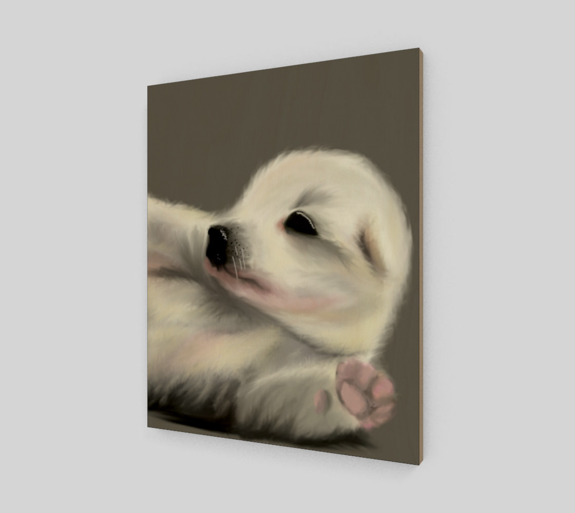 Adorable Puppy Wall Art 16" x 20" thumbnail #3