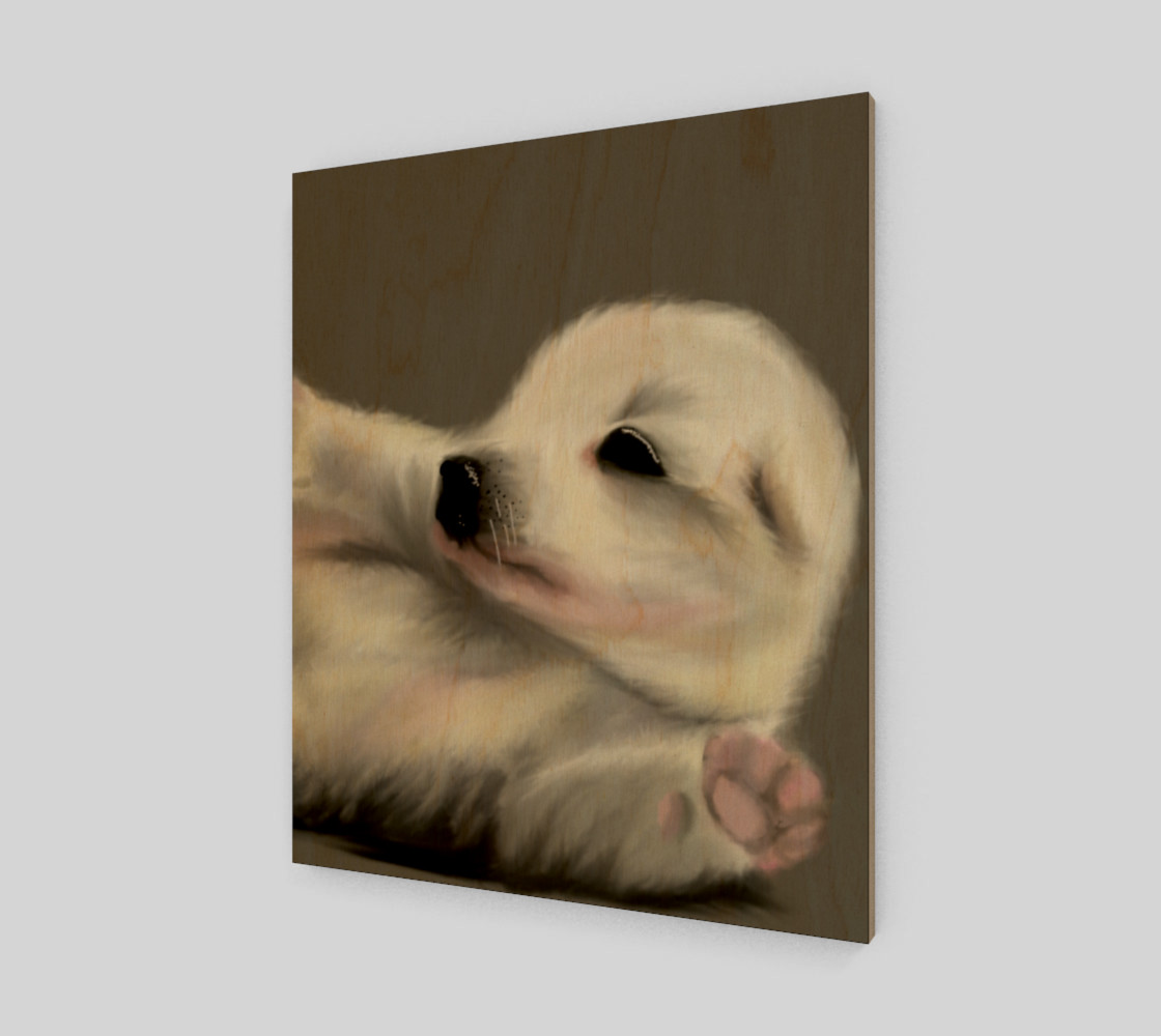 Adorable Puppy Wall Art 20" x 24" preview #1