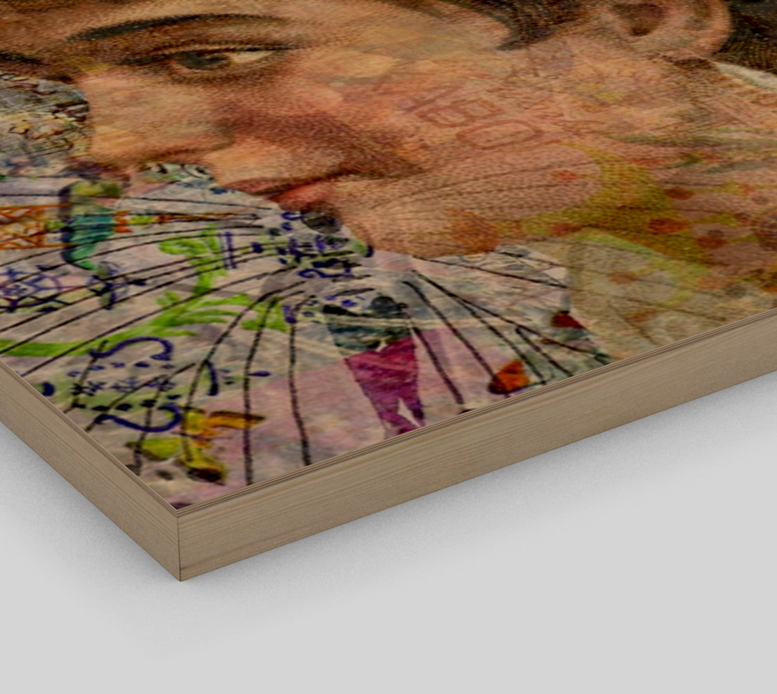 Lady in Pink Wall Art preview #3