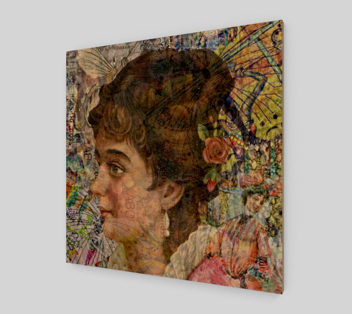 Lady in Pink Wall Art preview #1