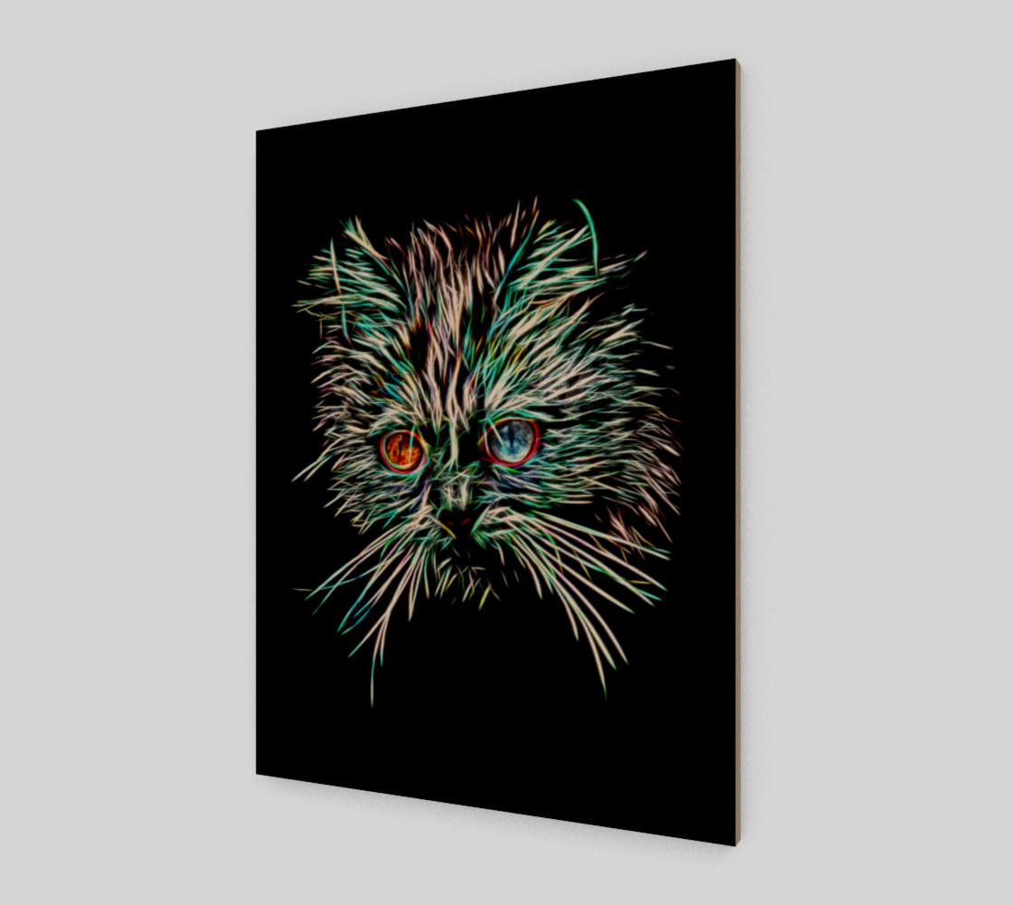 Odd-Eyed Glowing Cat preview #1