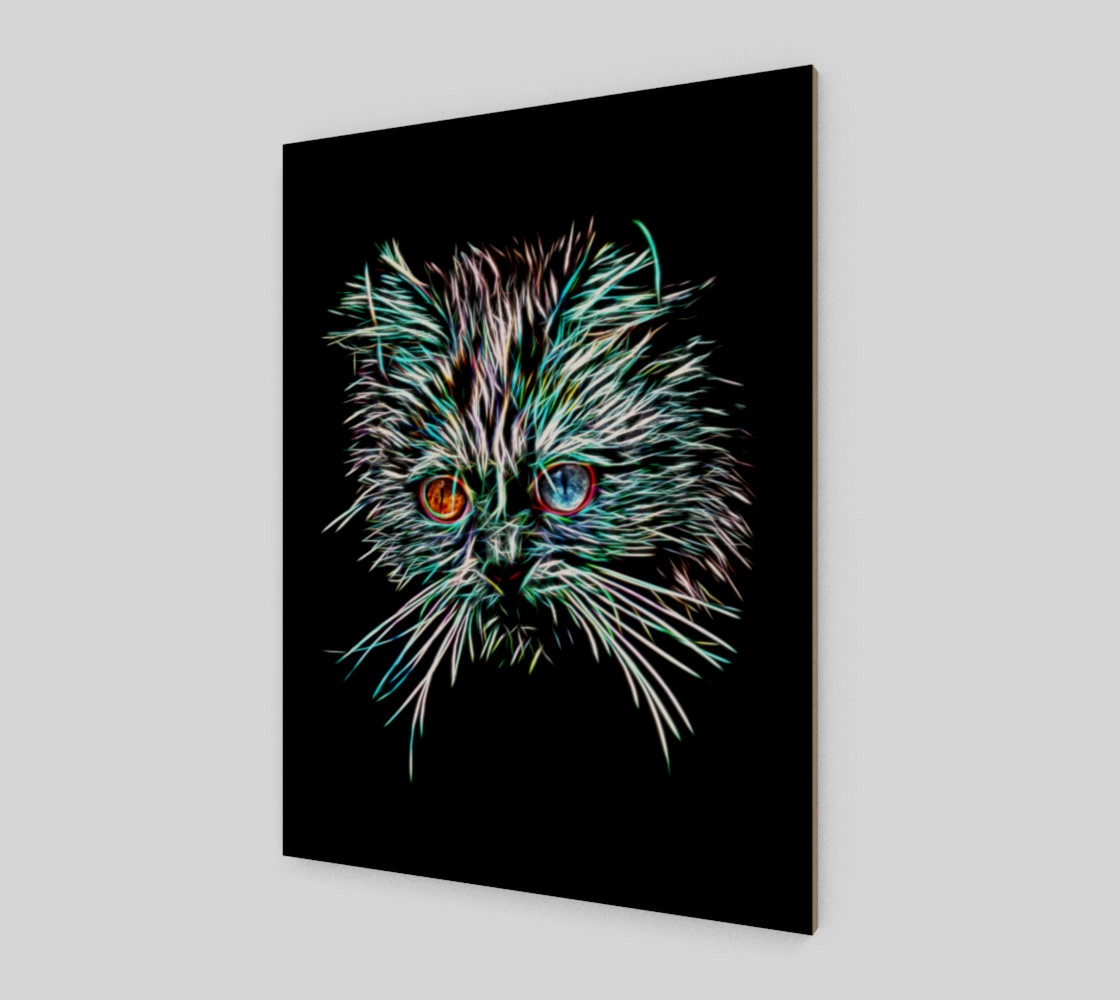 Odd-Eyed Glowing Cat preview #2